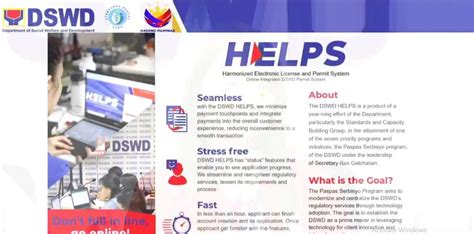 DSWD launches online registration and licensing of SWDAs.